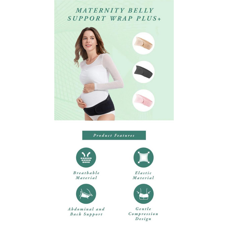 Shapee Maternity Belly Support Wrap Plus+ (FREE SIZE)