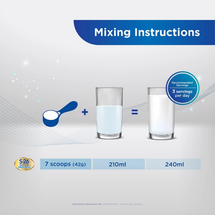 Wyeth S-26 Gold Progress Step 3 (1.65kg) (1 to 3 years)