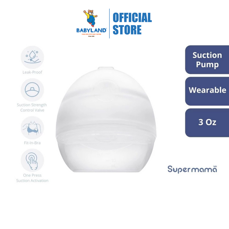 SuperMama Egg Pump Wearable Natural Suction Milk Collector