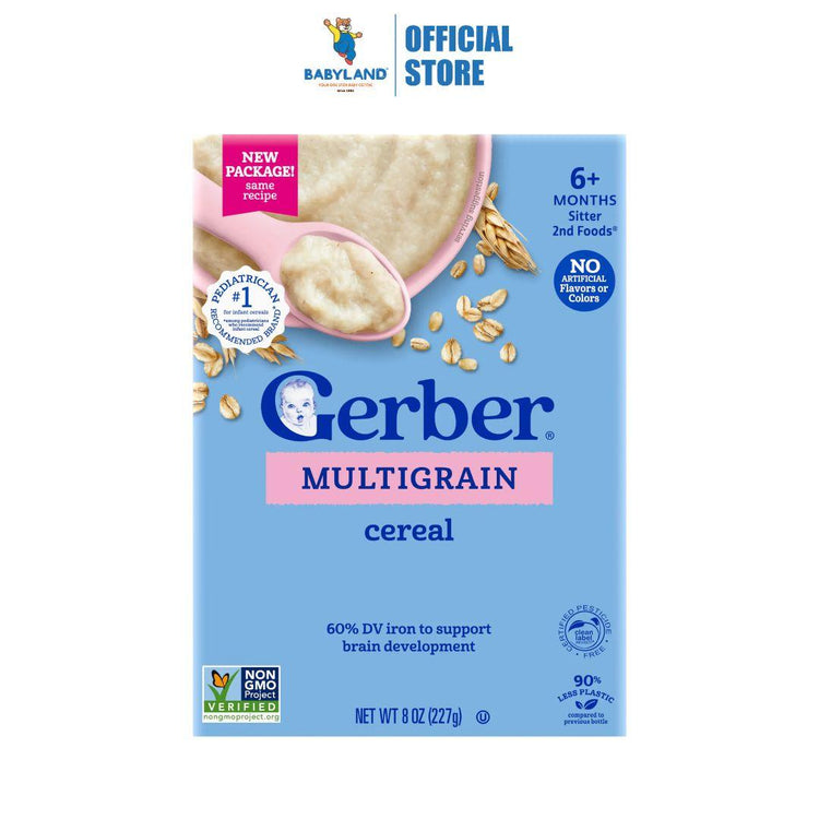 Gerber 2nd Foods Multigrain Cereal 227g (6+ months)