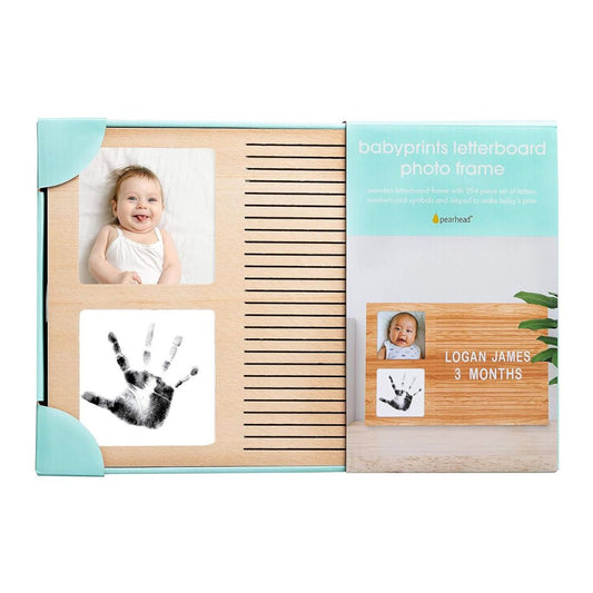 Pearhead Babyprints Letterboard Photo Frame