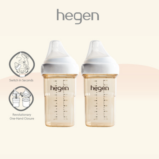 Hegen PCTO™ 240ml/8oz Feeding Bottle PPSU (2-pack)