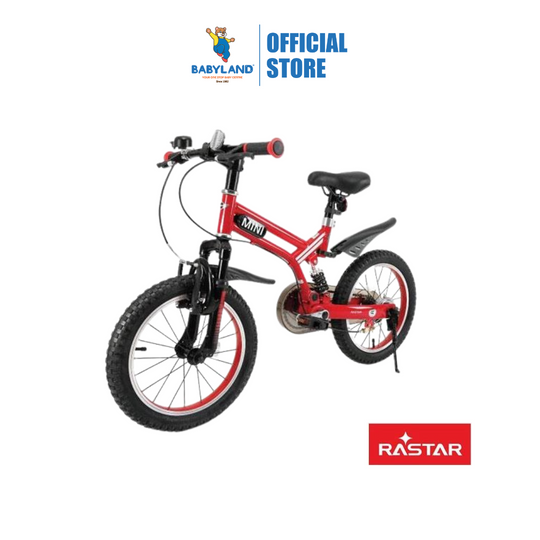 Rastar 1605 Mini Copper Kids Bike 16" - Red (4-8yrs)