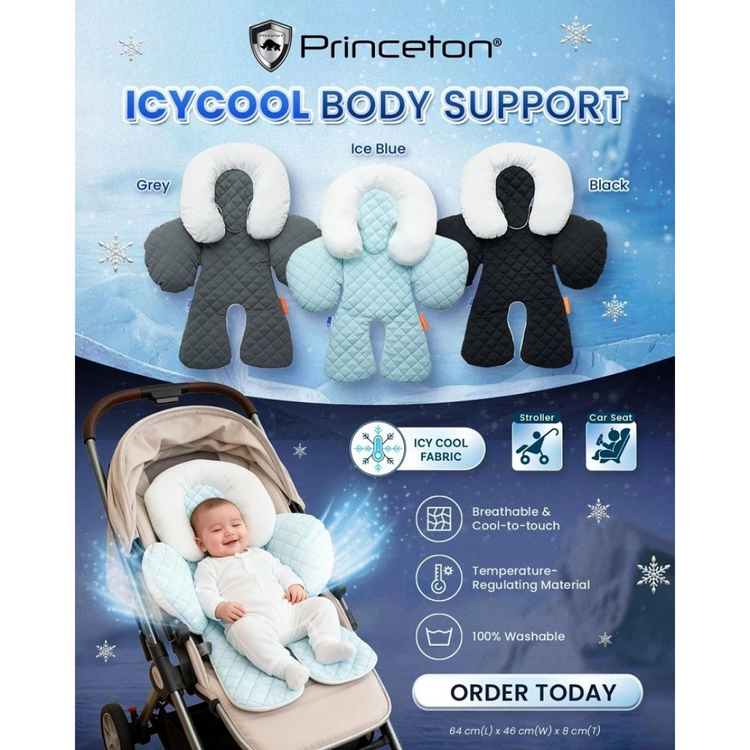 [ NEW ] Princeton Icy Cool Full Body Support (from Newborn)