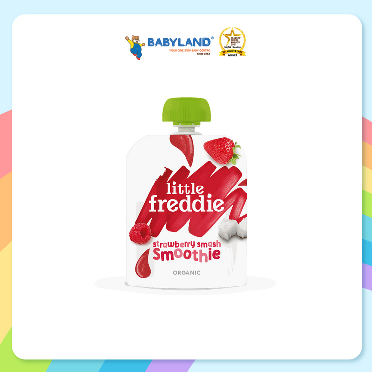 Little Freddie Smoothie - Strawberry Multipack(90g) - 6m+