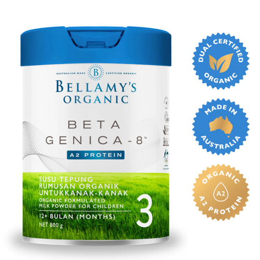 Bellamy's Organic Beta Genica-8 Step 3 Toddler Milk Drink 800g (12-24 months)