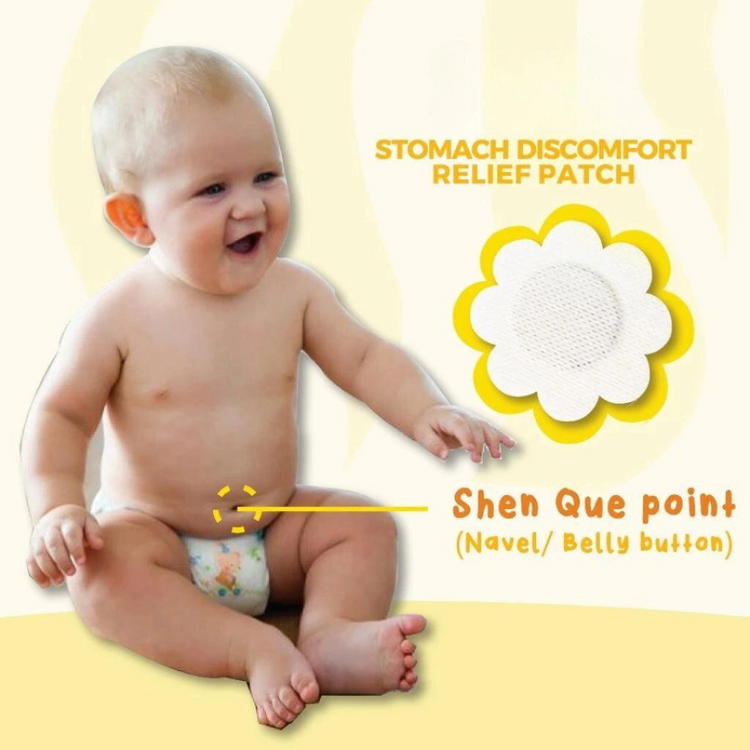 No More Pain-Pain Stomach Relief Patch 6's (for Baby and Adults)