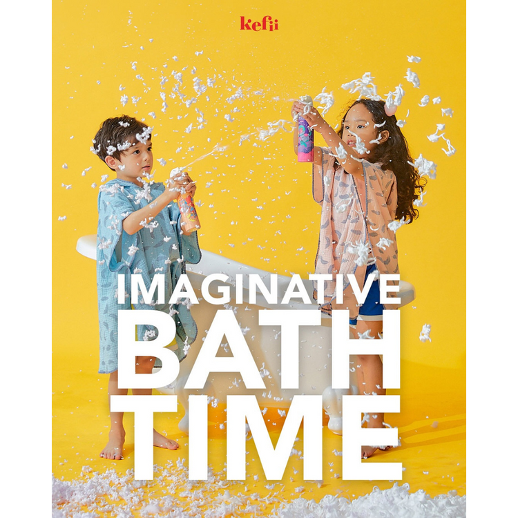 Kefii Bubble Cleansers - 6 Bubbly Rainbow Set of 6