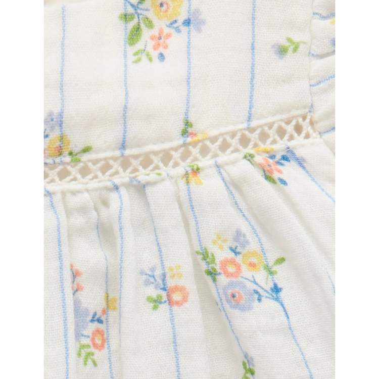 Purebaby Organic Nautical Floral Bloomer Set