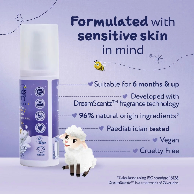 Childs Farm SlumberTime Sleep Mist - Lavender & Moon Milk (100ml)