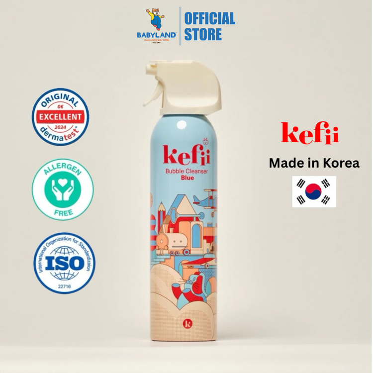 Kefii Bubble Cleanser – Blue 200ml