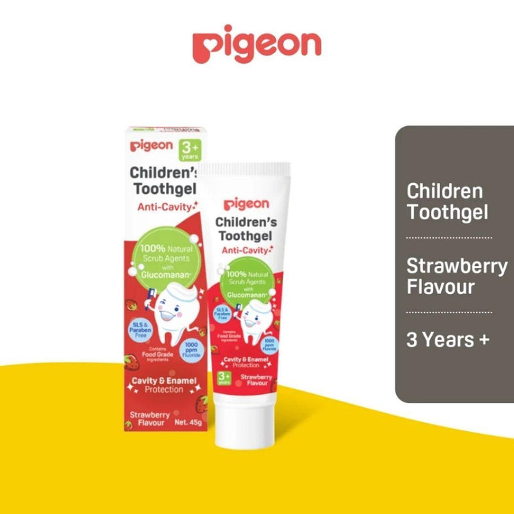 Pigeon Children's Toothpaste Toothgel Anti-Cavity (3+ years)