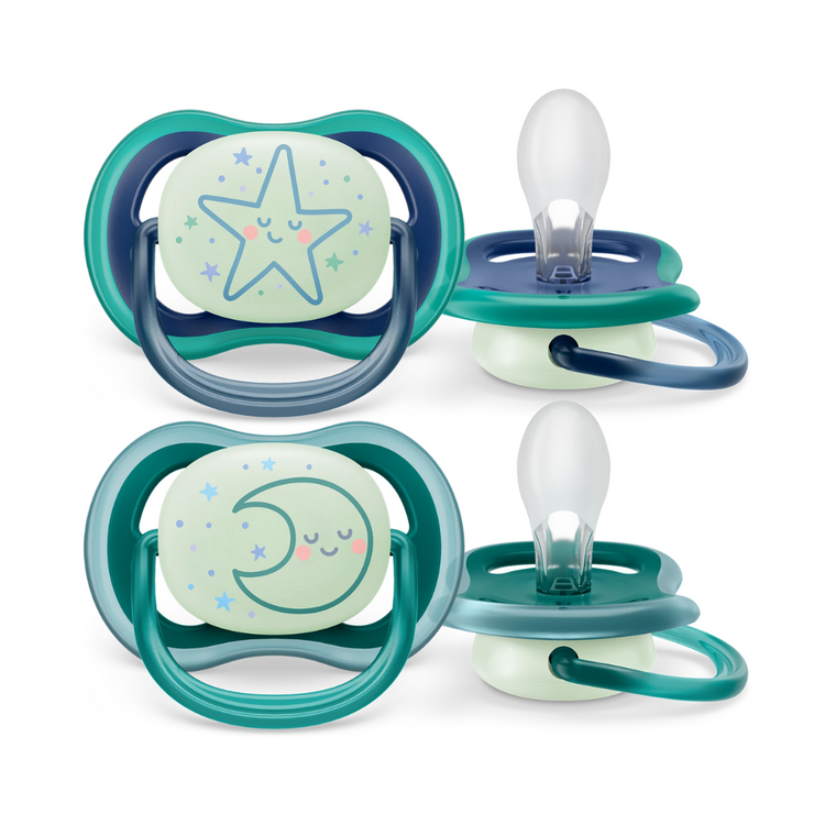 Philips Avent Ultra Air Soother Twin Pack (0-6m) (6-18m)