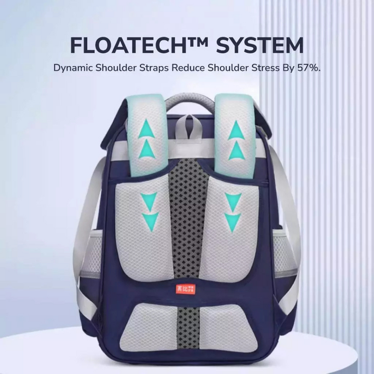 binbes® by Sun Eight Matez Ergonomic Spine Protection Primary School Bag with FLOATECH™
