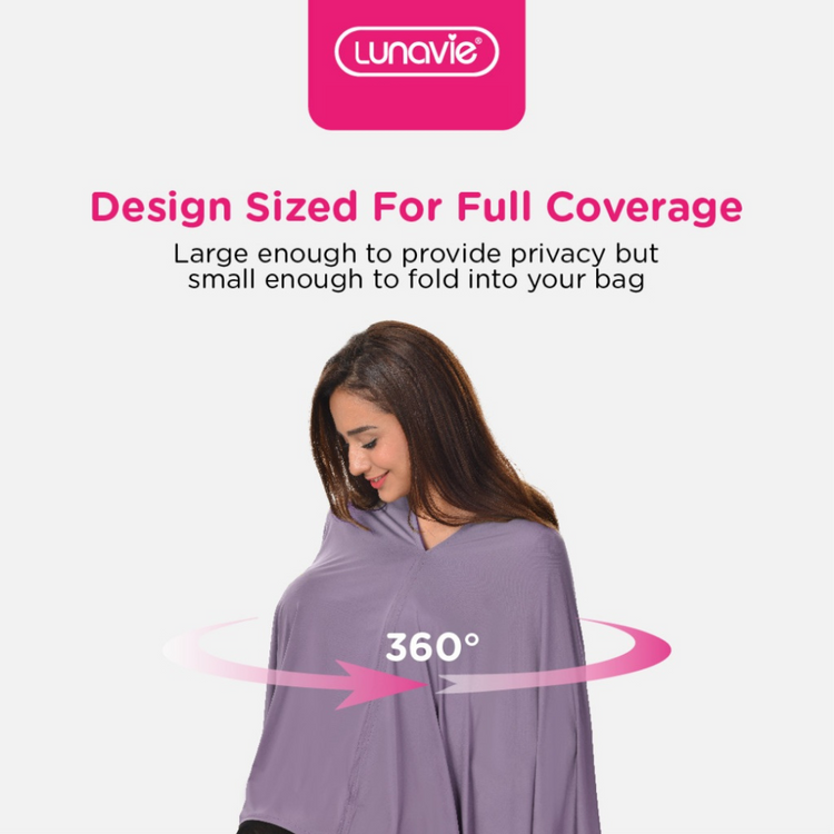 Lunavie Nursing Cover - Black