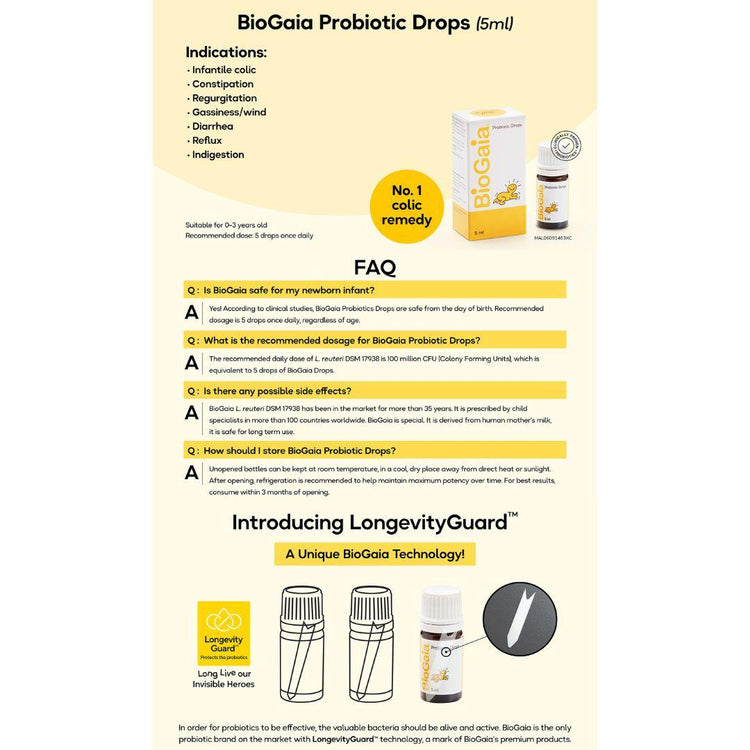BioGaia Probiotic Drops Twin Pack (2 x 5ml)