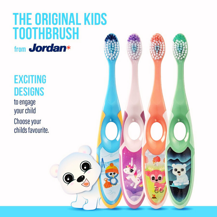 Jordan Kids Step 2 Toothbrush (3-5yrs) (Random Colour Pick)