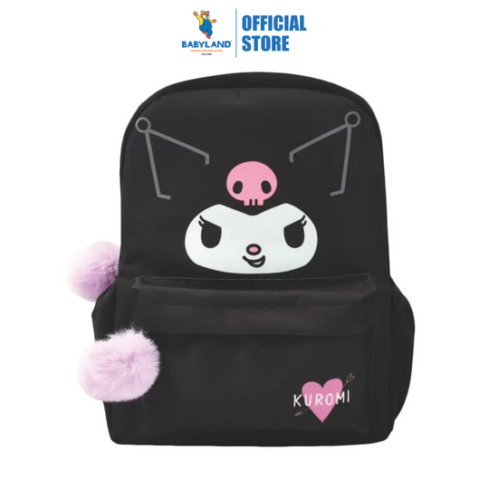 Kuromi Magic Emoji Pre School Bag (9263)