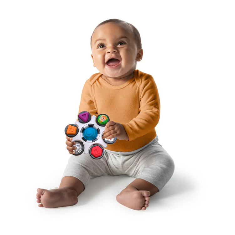 Baby Einstein Curiosity Clutch Twist & Pop Sensory Toy 3M+