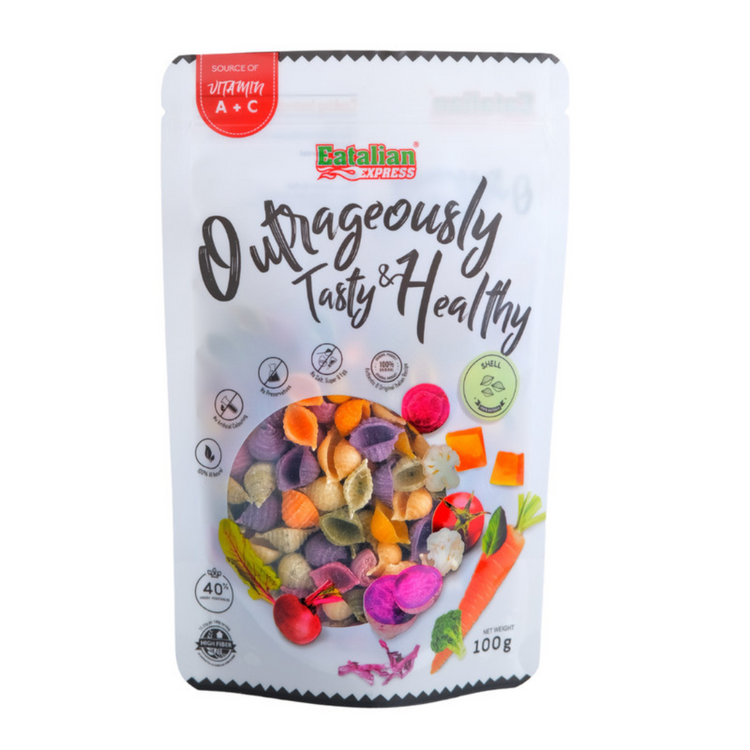 Eatalian Express Mixed Vegetable Pasta 100g (8m+)