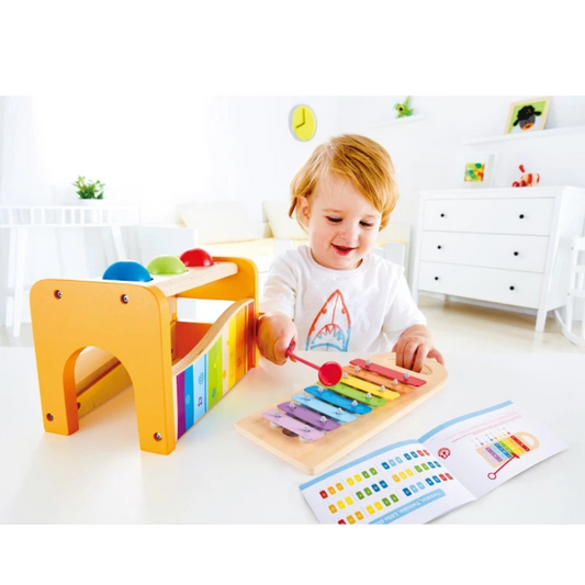 Hape 0305 Pound & Tap Bench for kids 12 months+