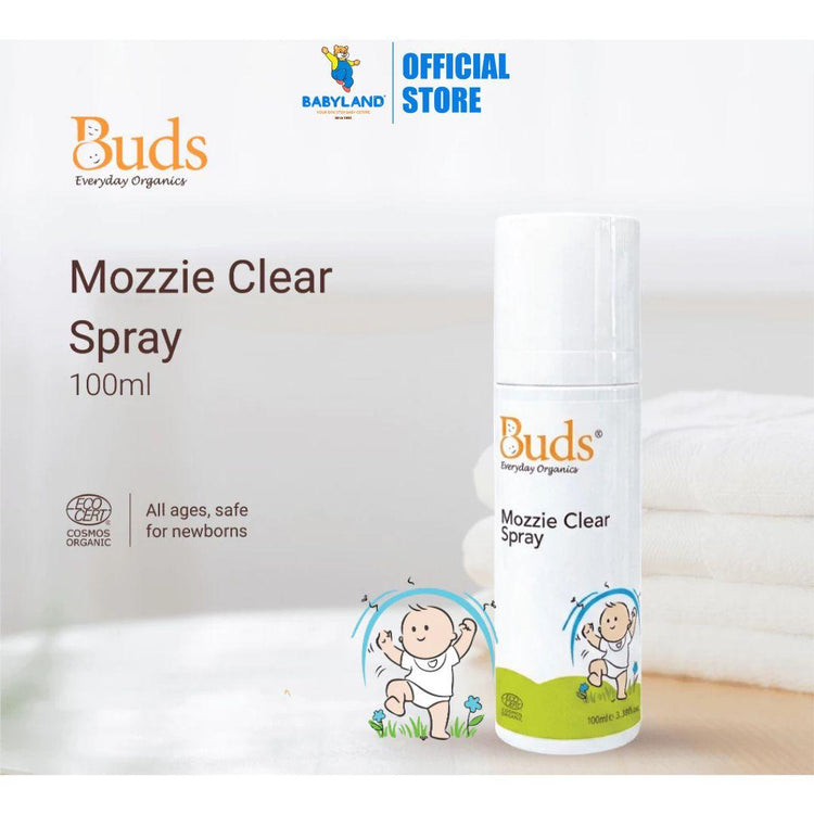 Buds Organics BEO Mozzie Clear Spray (100ml)