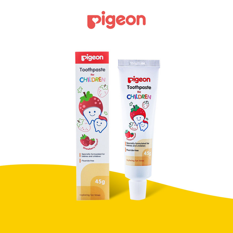 Pigeon Toothpaste for Children - Strawberry (45g)