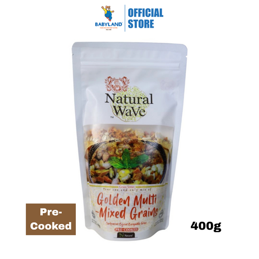 Mamami Natural Wave Golden Multi-Mixed Grains 400g | 4 Servings | Nutrient Dense | Pre=Cooked Meal