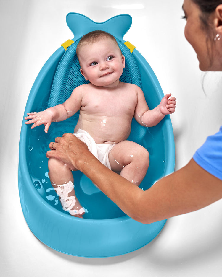 Skip Hop Moby Smart Sling 3-Stage Bathtub - Blue