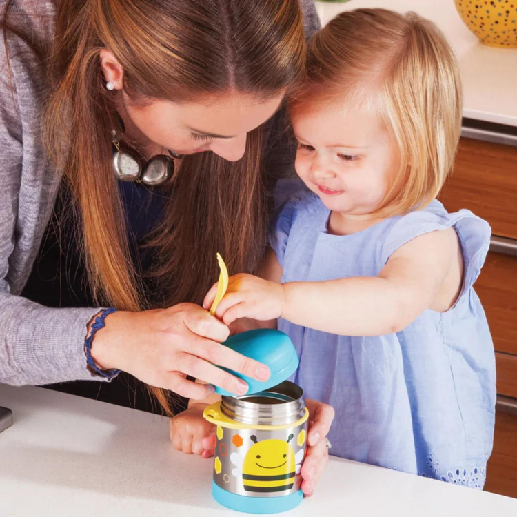 Skip Hop Spark Style Insulated Food Jar - Robot