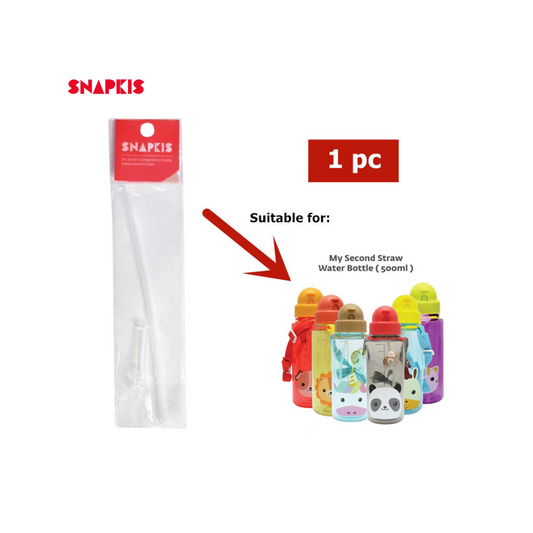 Snapkis Replacement Straw for 500ml Water Bottle