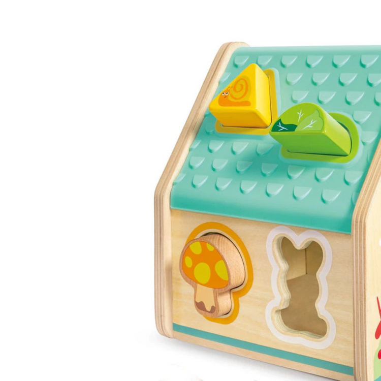Hape 0515 Critter House Shape Sorter Suitable for Age 2-4 years