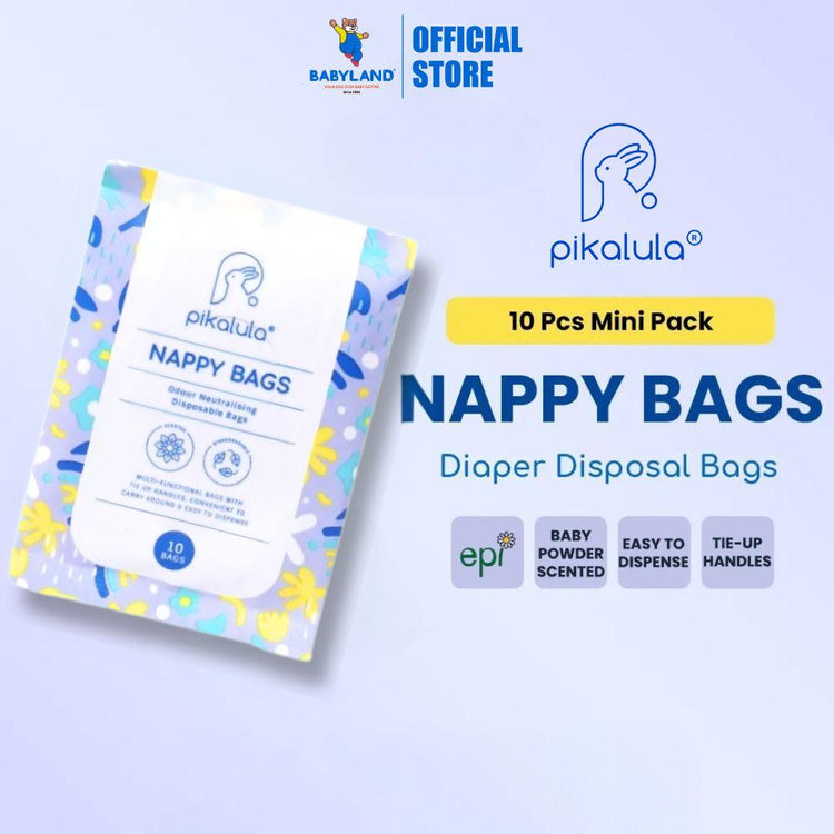 Pikalula Nappy Bags 10pcs Mini Pack
