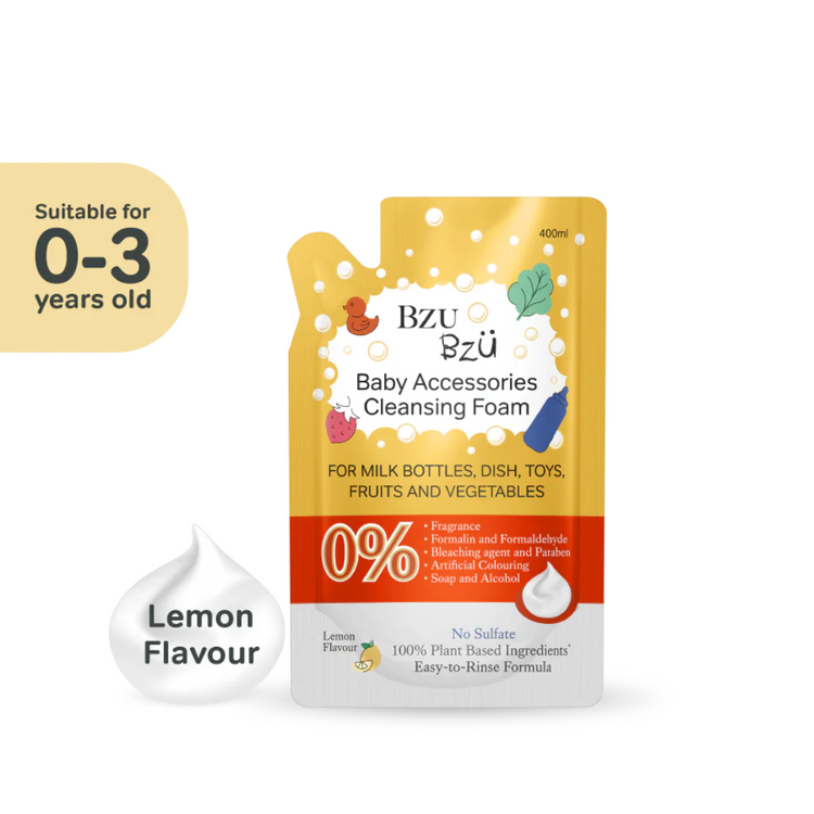 BZU BZU Baby Accessories Foaming Cleanser Lemon Flavour Bundle Deal