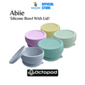 Abiie Octopod Silicone Baby Suction Bowl With Lid