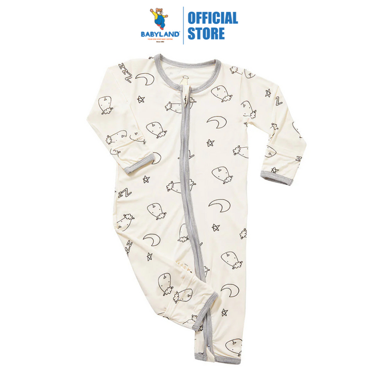 Baa Baa Sheepz Romper Zip Sweet Dreams Baa Baa Yellow ( 6 - 12 months )