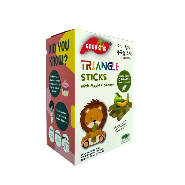 Little Baby Grains - Organic Triangle Sticks With Apple & Banana