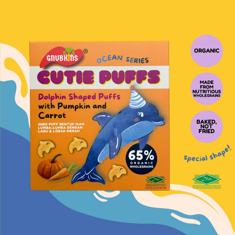 Little Baby Grains Organic Ocean Animal Shaped Puffs