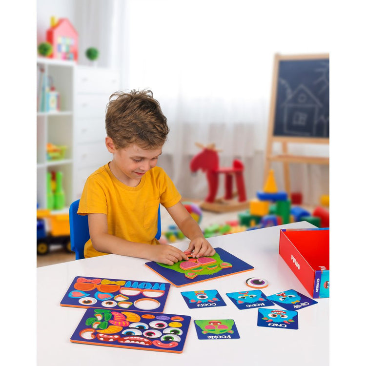 Puedo Magnetic Build a Monster (3Y+)