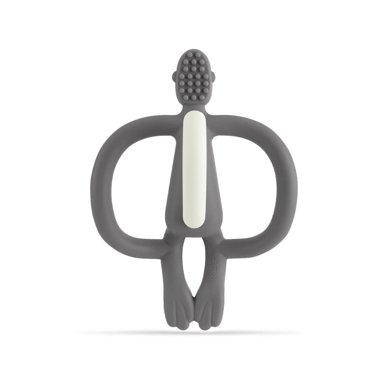 Matchstick Monkey Teething Toy - Gray