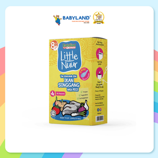 Eatalian Express Little Nuur - IIkan Singgang With Rice 100g (8m+)