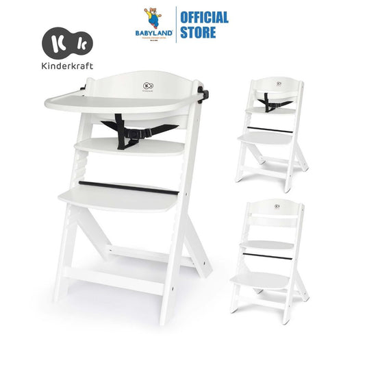 Kinderkraft Enock High Chair - White
