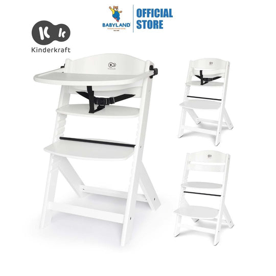 Kinderkraft Enock High Chair - White