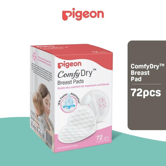 Pigeon Breast Pad Comfy Dry 72'S