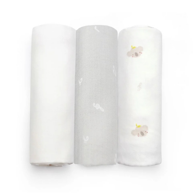 Granny Ben TENCEL Muslin Nursing Cloth (3 Pcs)