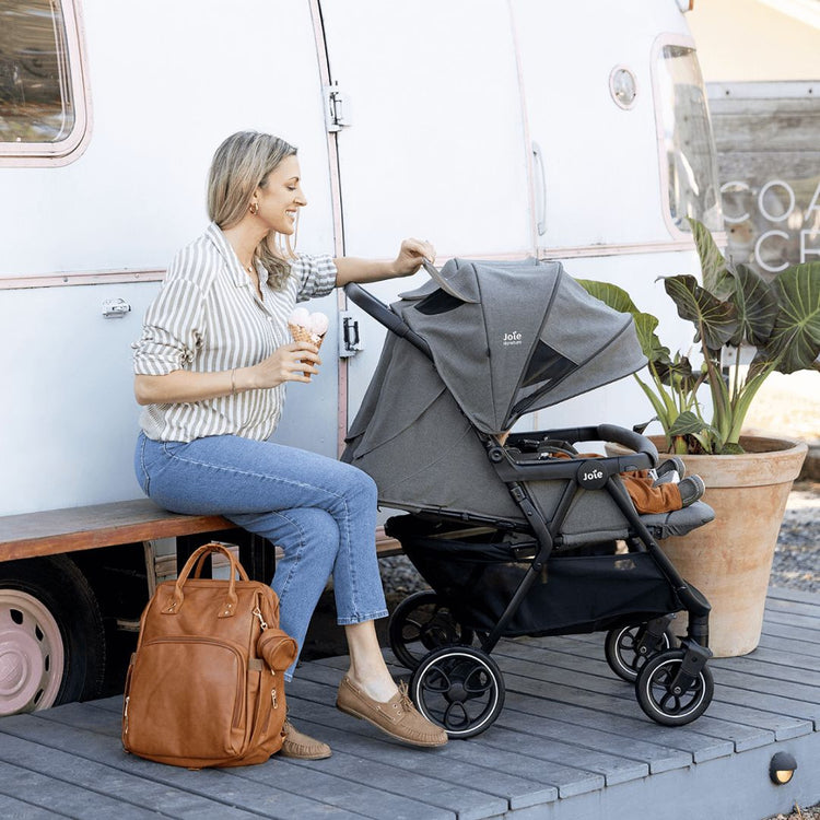 Joie Signature Estrella Double Stroller - Eclipse (Birth to 22 kg) (approx. 4 years) for each individual seat