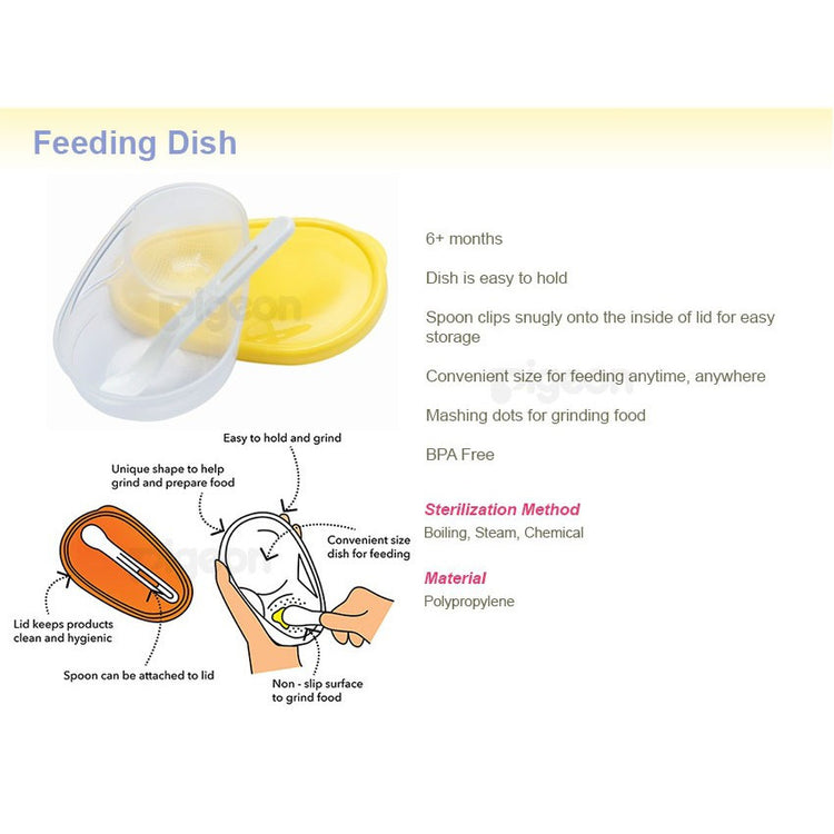 Pigeon Feeding Dish 6m+