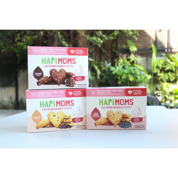 Hapimoms Lactation Cookies Milk Booster 192g (24g x 8)