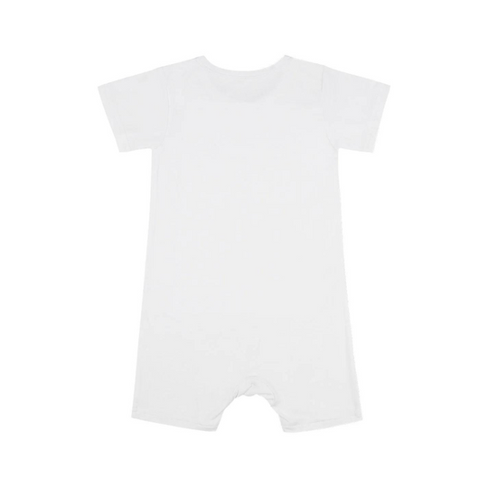 Baa Baa Sheepz SPECIAL EDITION - Romper Short Sleeve Globe White