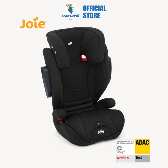 Joie Traver Isofix Booster Car Seat - Coal (Approx. 3 to 12 years)